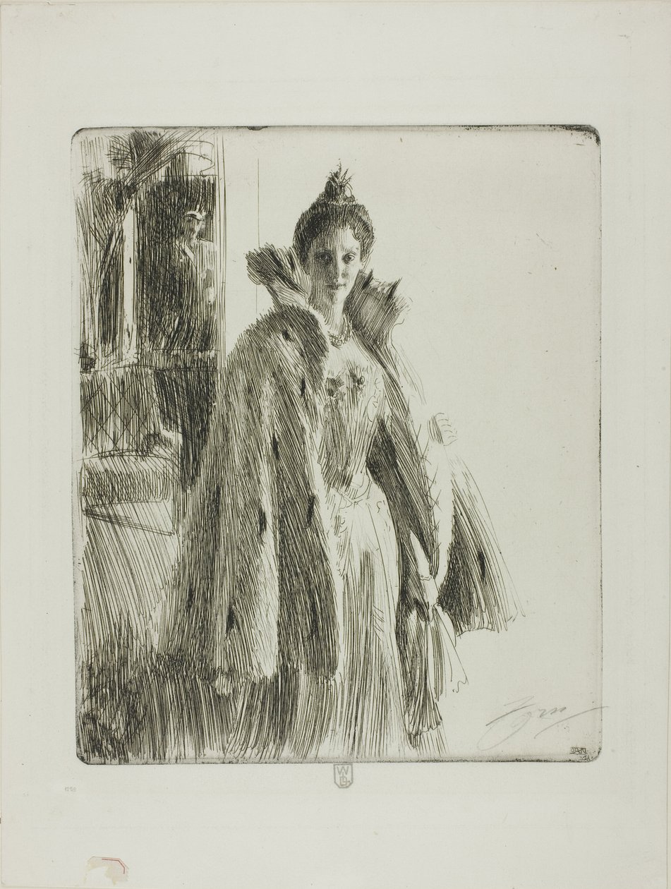 Ihre Königliche Hoheit Prinzessin Ingeborg von Schweden II von Anders Leonard Zorn