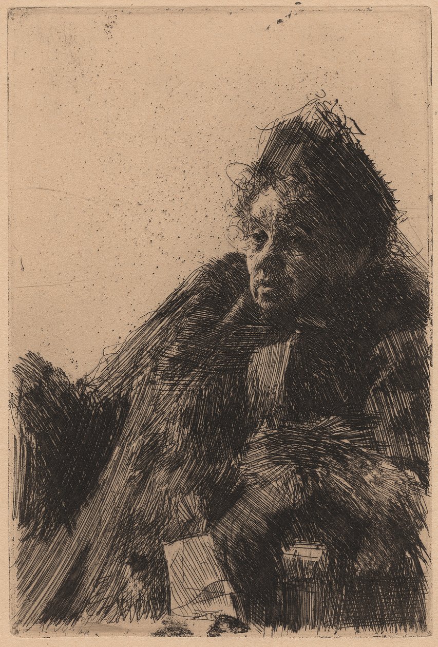 Madame Simon von Anders Zorn