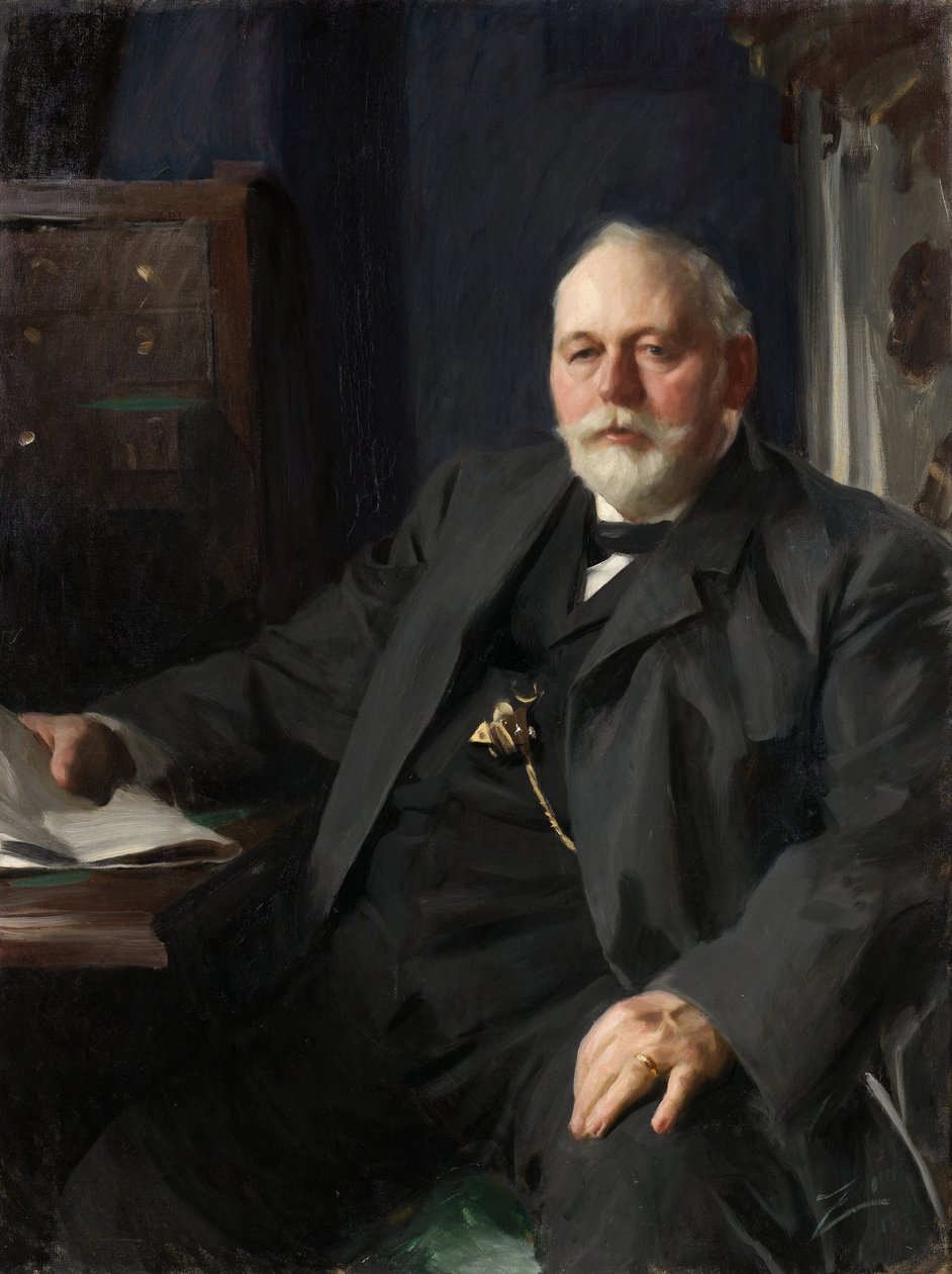 Herr Frans R. Heiss von Anders Zorn