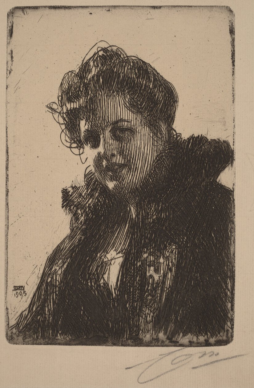 Frau Granberg von Anders Zorn