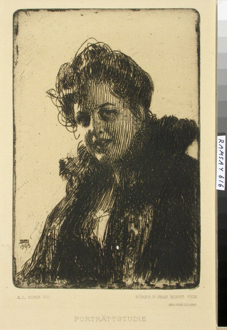 Ohne Titel von Anders Zorn