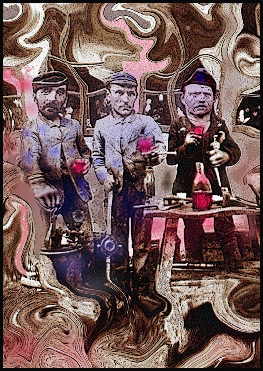 Ein Glas, um besser zu arbeiten, 2002 von Ando Gilardi