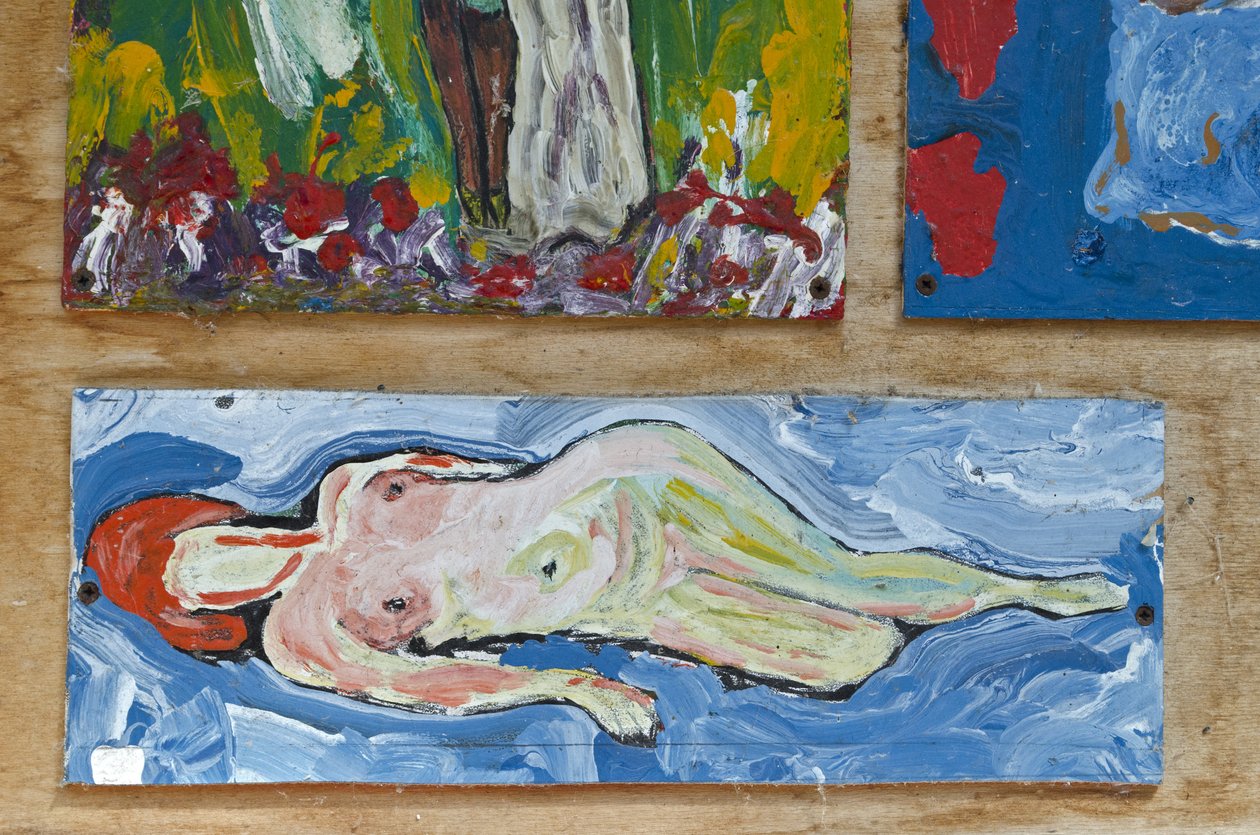 Liegender weiblicher Akt von Ando Gilardi