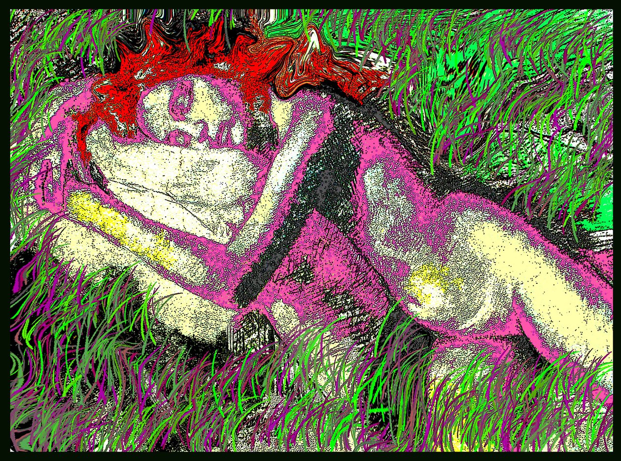 Schlaf, in dem geklontes Gras, 2002 von Ando Gilardi