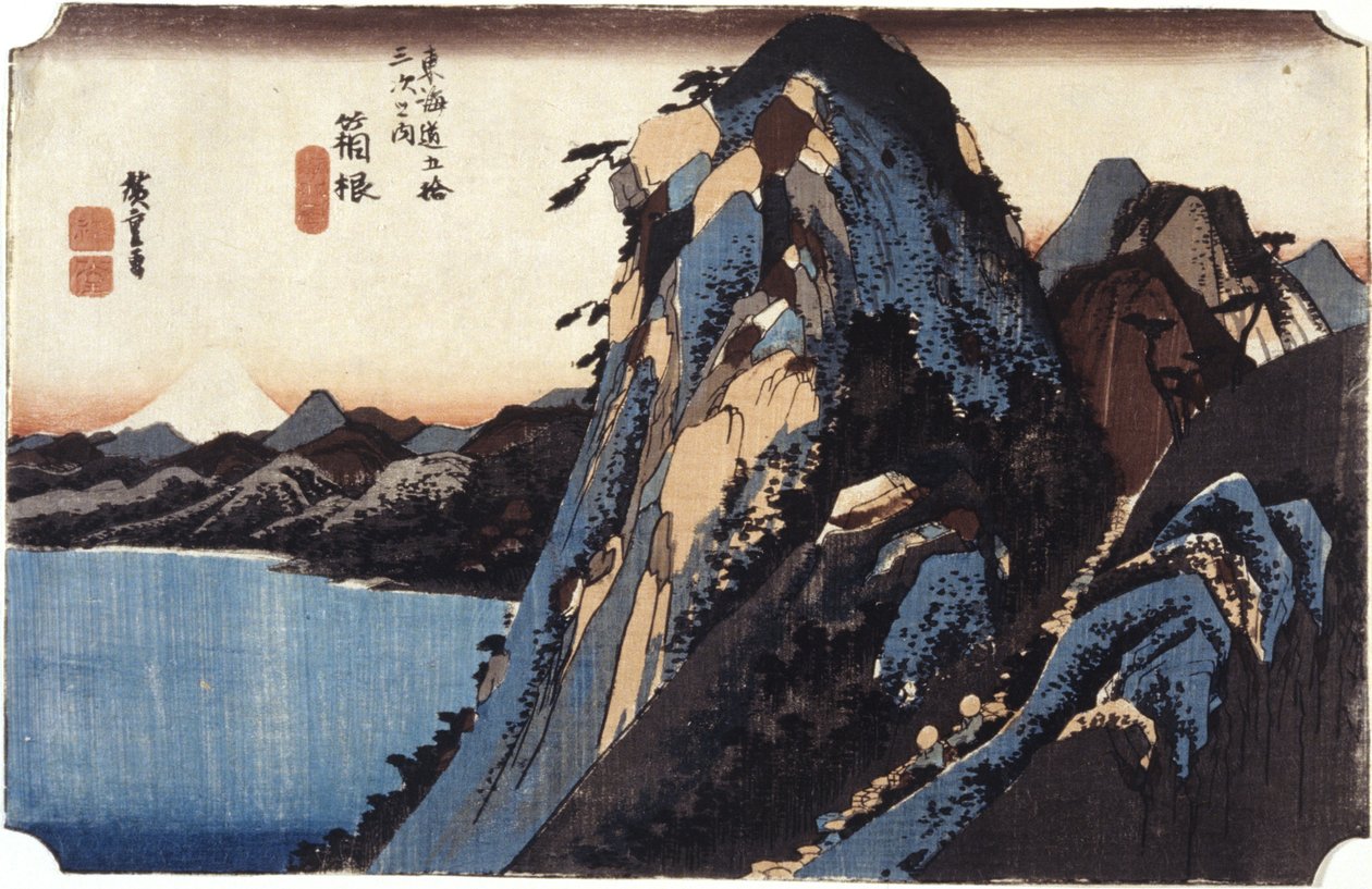 Hakone von Ando or Utagawa Hiroshige