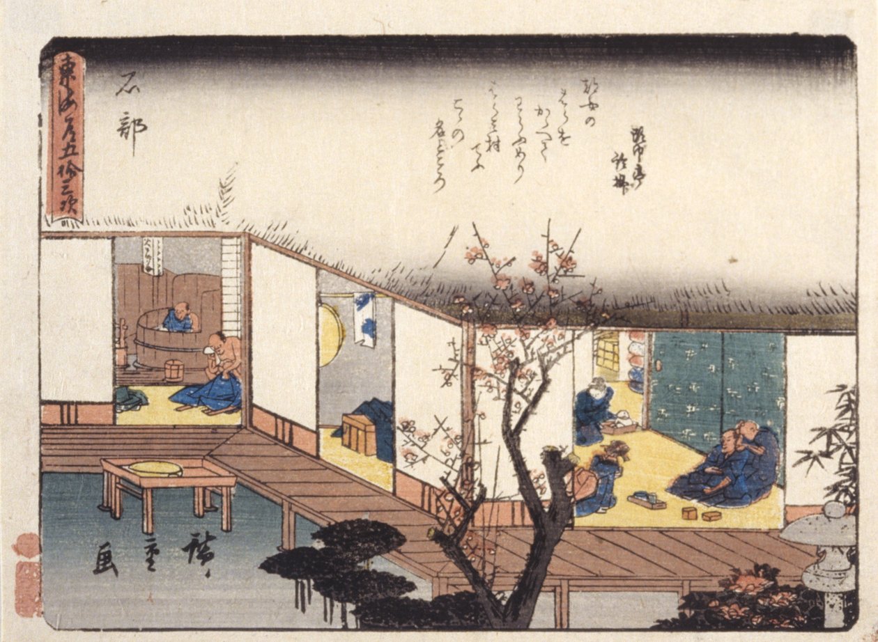 Ishibe von Ando or Utagawa Hiroshige