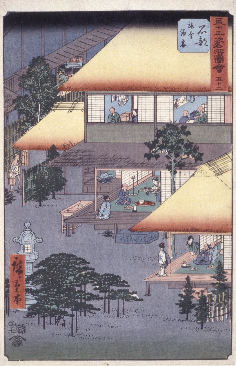 Ishibe von Ando or Utagawa Hiroshige