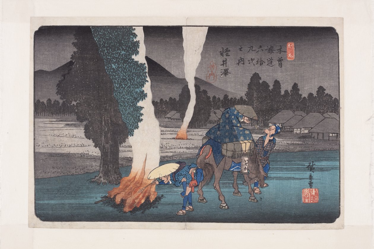 Nr. 19, Karuizawa von Ando or Utagawa Hiroshige