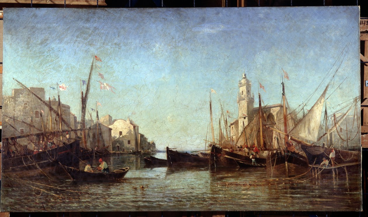 Ansicht von Martigues von André Maglione