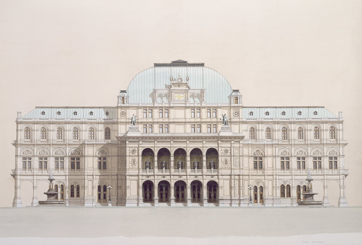 Staatsoper Wien, Österreich von Andras Kaldor
