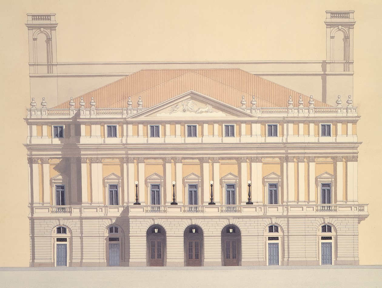 Teatro alla Scala, Mailand, Italien von Andras Kaldor