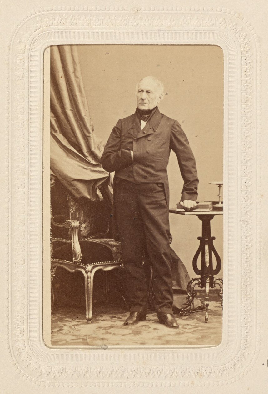 [Francois Pierre Guillaume] Guizot (1787 - 1874) von Andre Adolphe Eugene Disderi