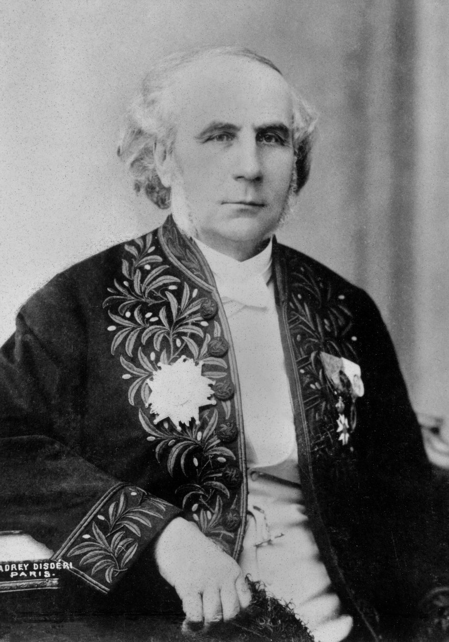 Porträt von Octave Greard von Andre Adolphe Eugene Disderi