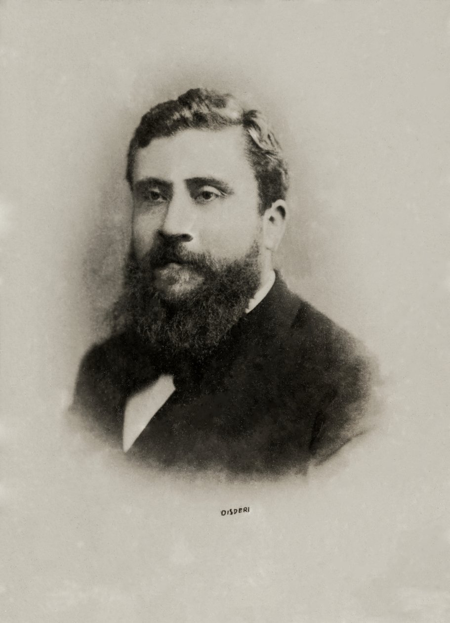 Porträt von Jean Jaurès von Andre Adolphe Eugene Disderi