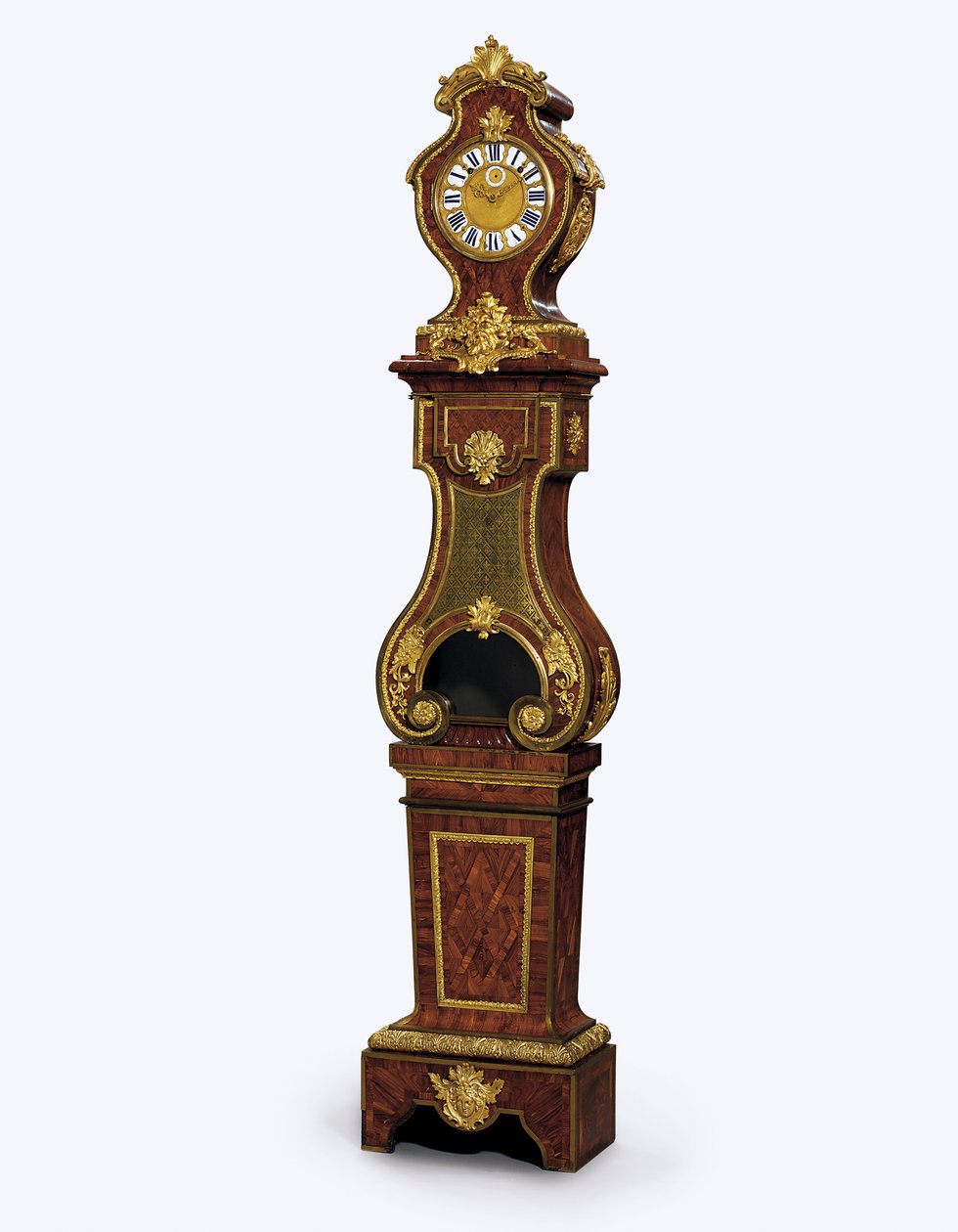 Eine Regency Ormolu-Montierte Viertelstundenuhr, ca. 1720 von Andre Charles (attr. to) Boulle