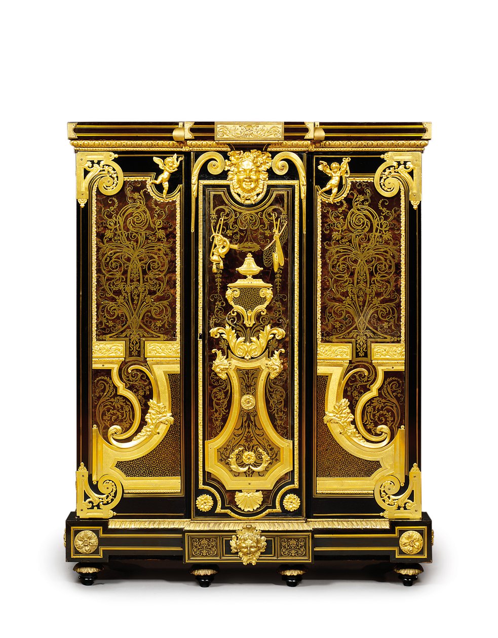 Louis XIV petit armoise, ca. 1700-10 von Andre Charles (attr. to) Boulle