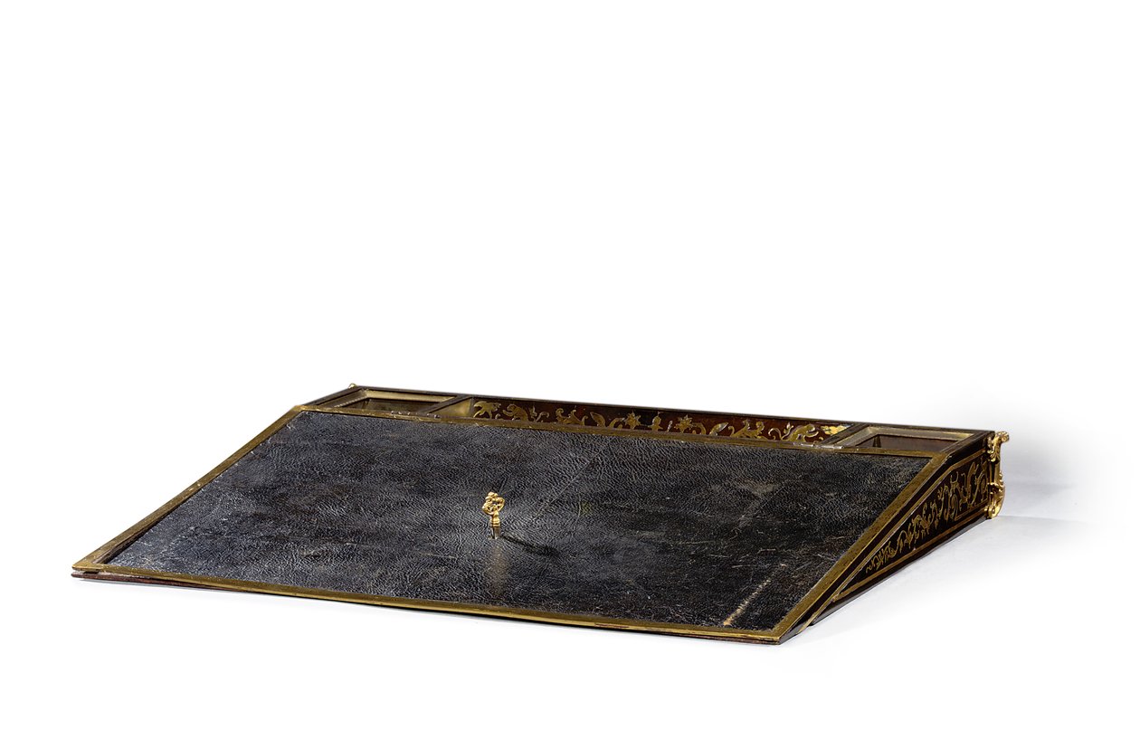 Regence-Schreibtisch, ca. 1715-20 von Andre Charles (attr. to) Boulle