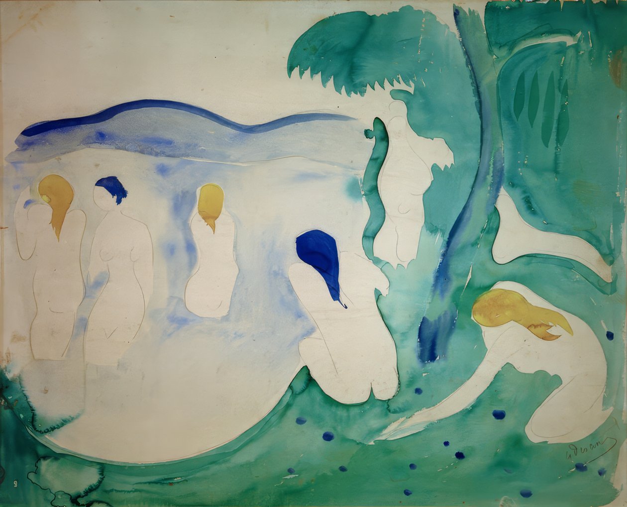 Badende von Andre Derain