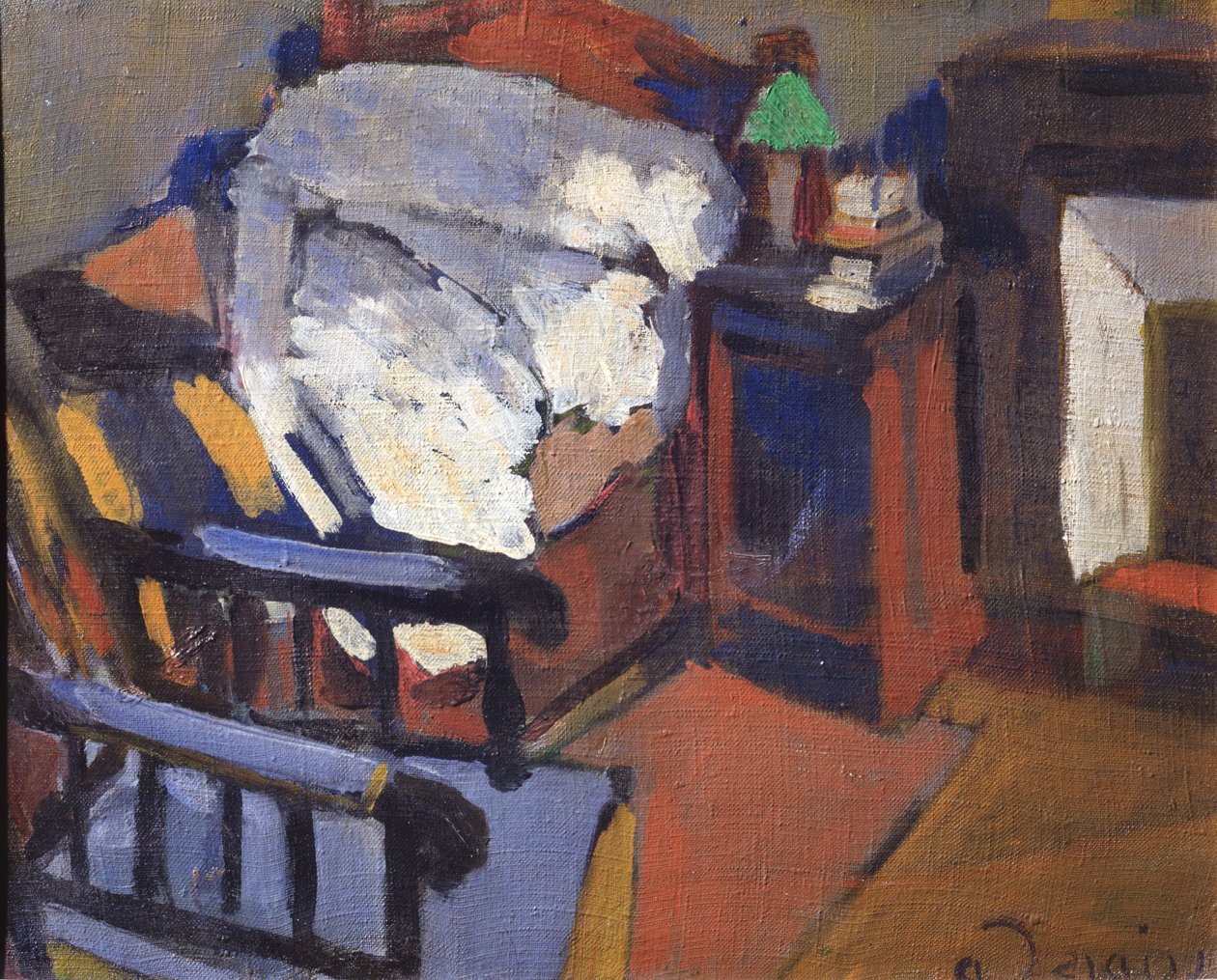 Innenraum oder Das Schlafzimmer von Andre Derain