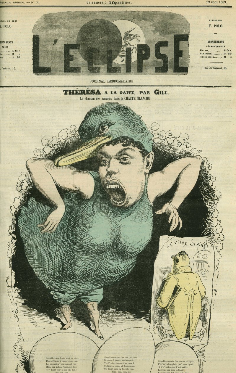 Emma Valendon alias Theresa (1837-1913), Sängerin in 