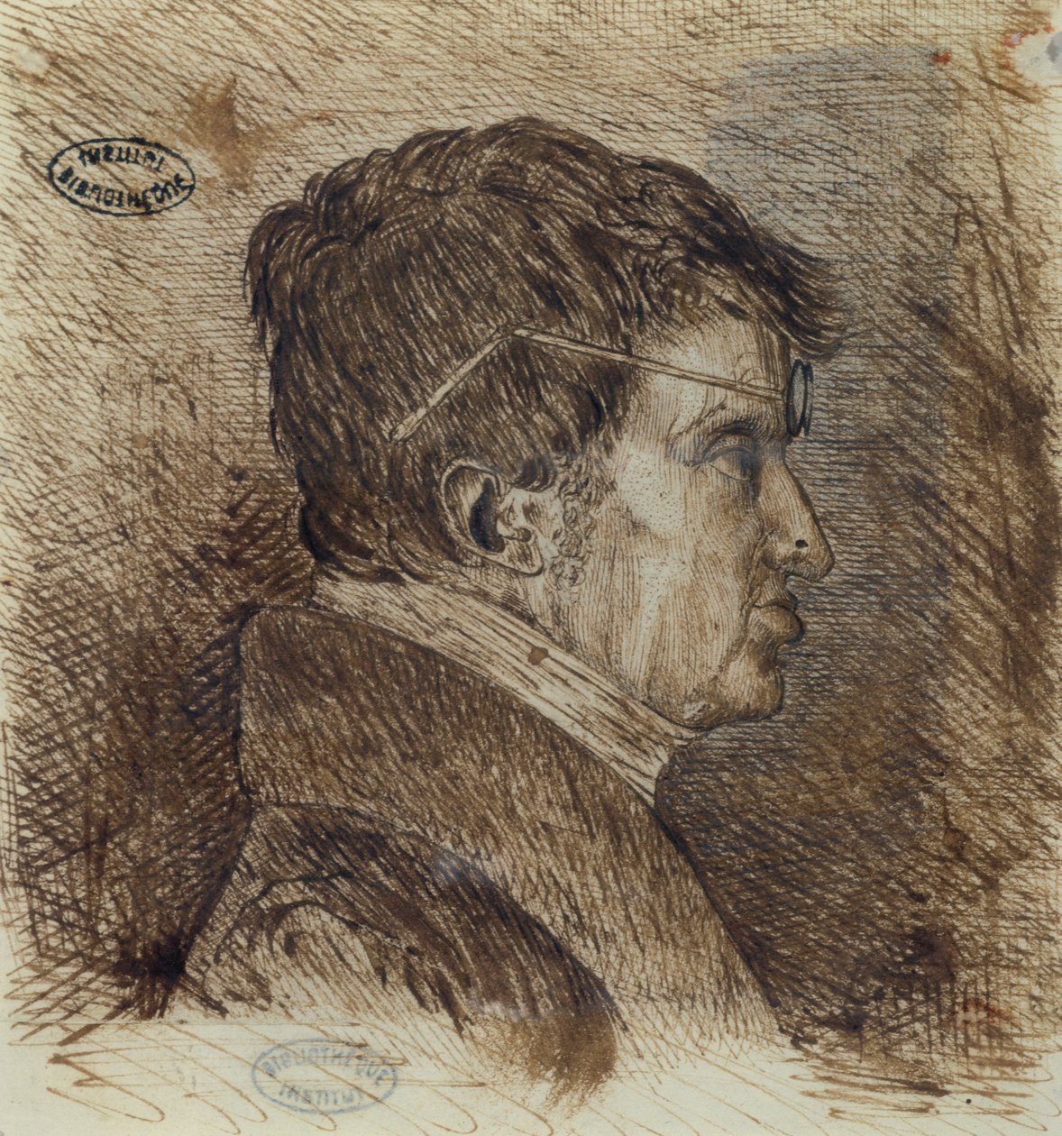 Selbstporträt 1775-1836, frühes 19. Jahrhundert von Andre Marie Ampere