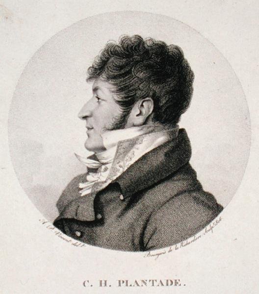 Porträt von Charles-Henri Plantade (1764-1839) (Gravur) von Andre Paul (after) Vincent