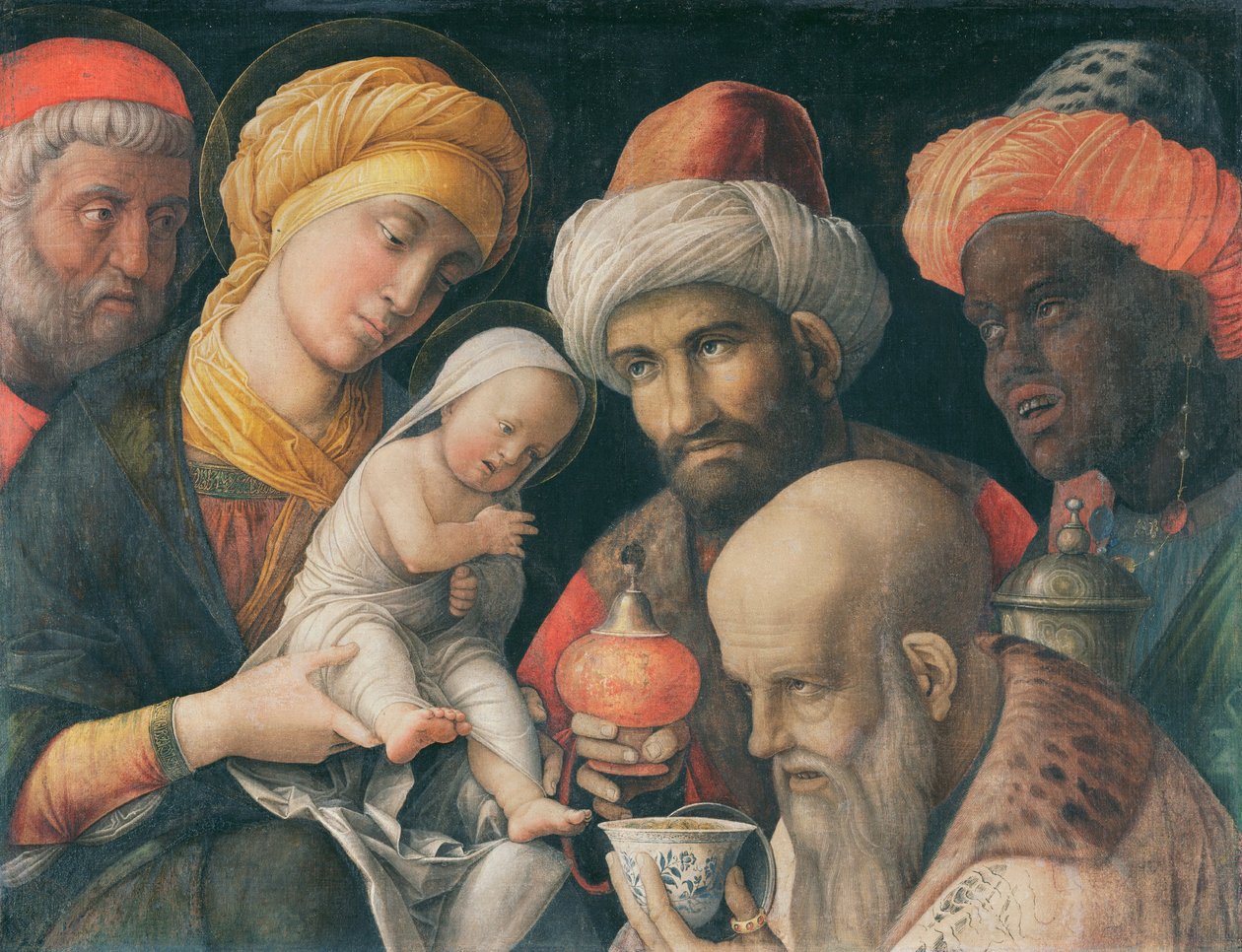Anbetung der Könige von Andrea Mantegna