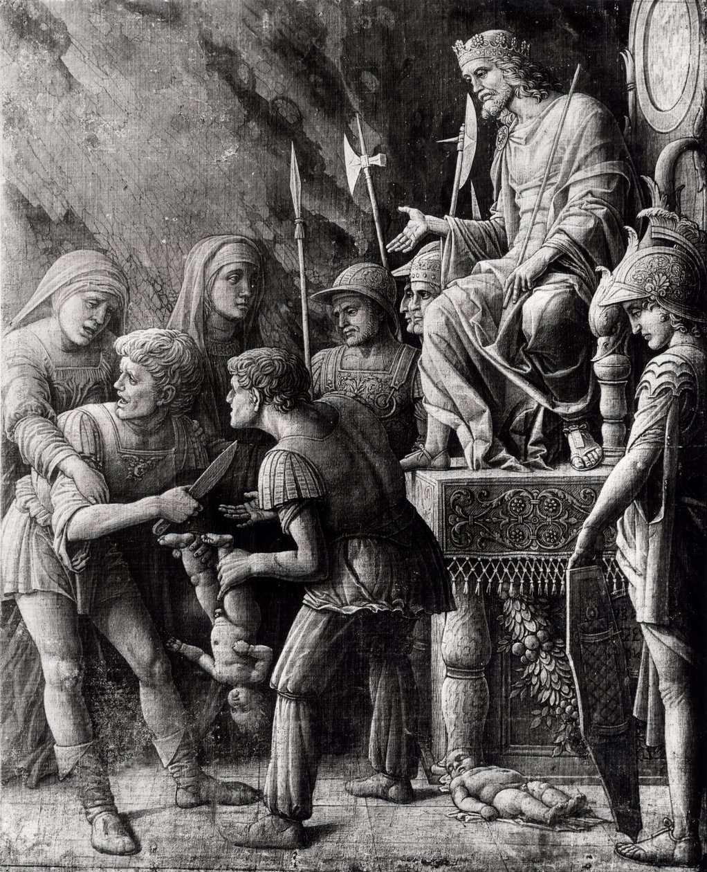 Das Urteil Salomos von Andrea Mantegna