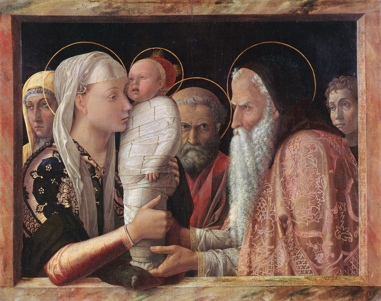 Darstellung Christi im Tempel von Andrea Mantegna