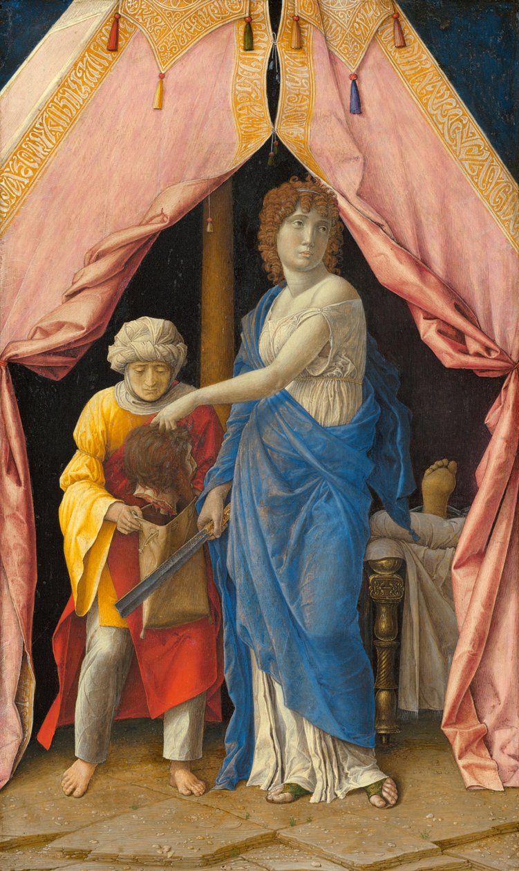 Judith mit dem Kopf des Holofernes von Andrea Mantegna