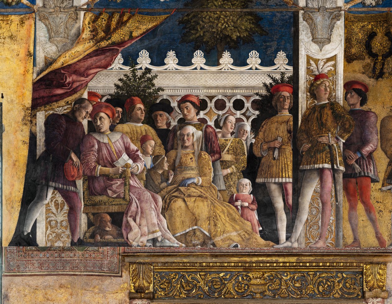 Die Brautkammer oder Camera Picta, um 1465-74 von Andrea Mantegna