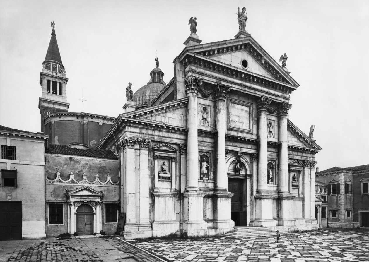 Ansicht der Fassade der Kirche, 1566-80 von Andrea Palladio
