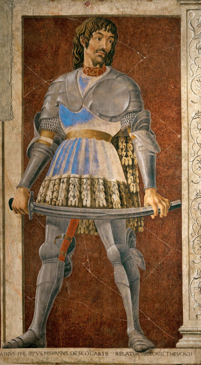 Pipo Spano, Condottiere von Andrea del Castagno
