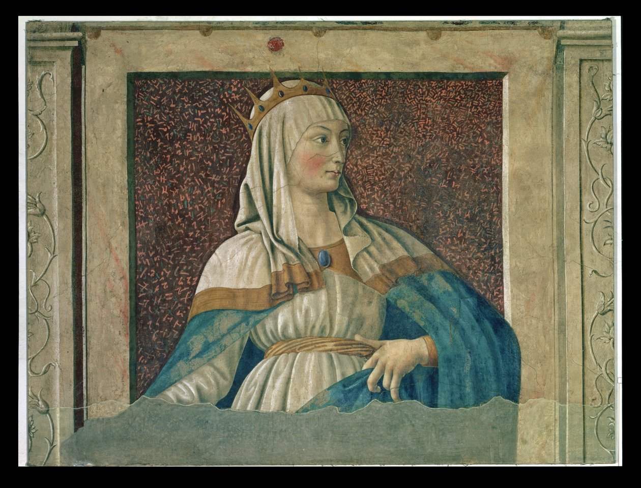 Königin Esther, aus der Villa Carducci Serie berühmter Männer und Frauen, ca. 1450 von Andrea del Castagno
