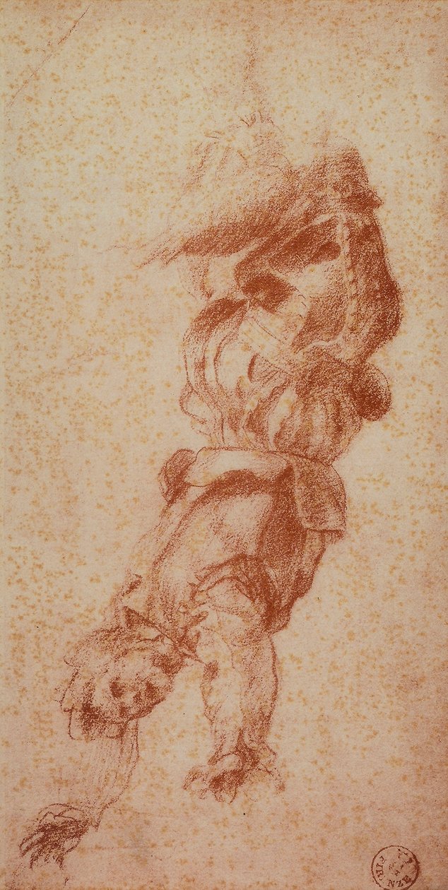 Männliche Figur von Andrea del Sarto