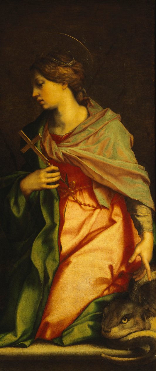 Gemälde von Santa Margherita, Kathedrale von Pisa von Andrea del Sarto