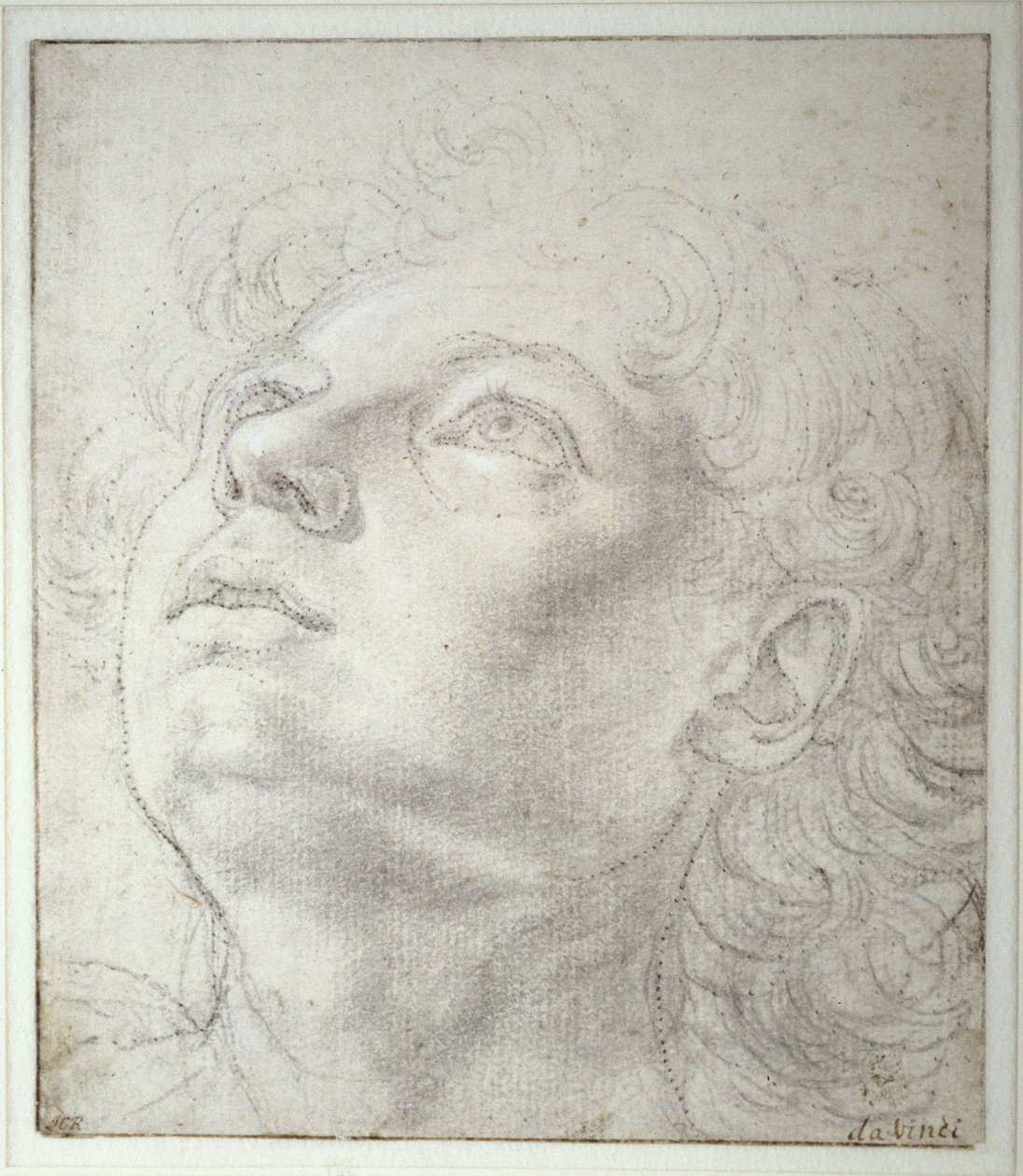 Engelskopf von Andrea del Verrocchio