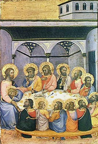 Das letzte Abendmahl, ca. 1420 von Andrea di Bartolo