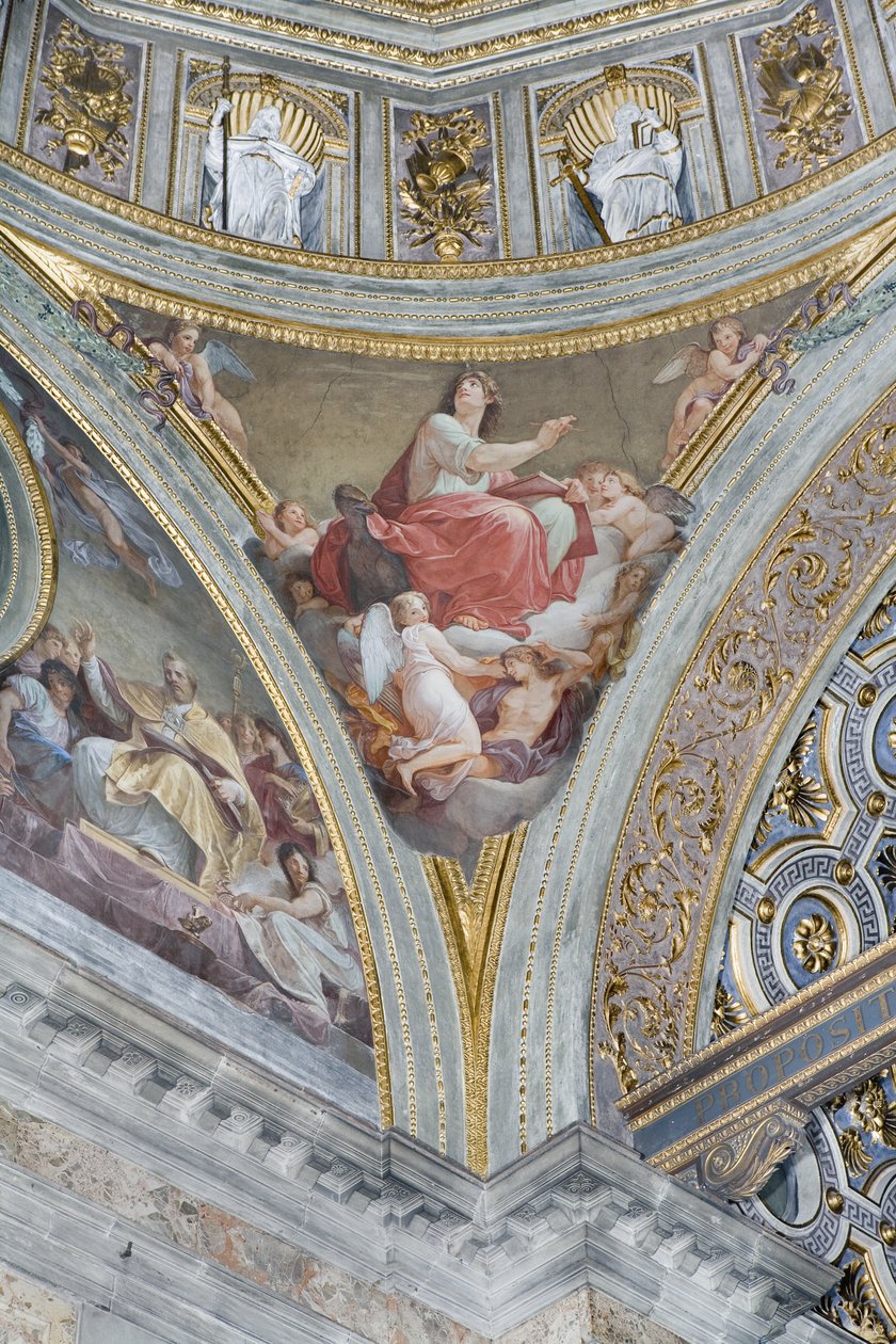 Heiliger Johannes der Evangelist von Andrea the Elder Appiani