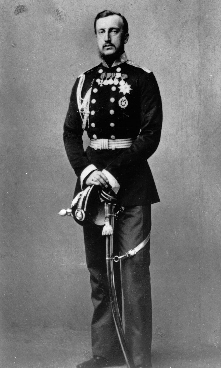 Großherzog Nikolaus Nikolajewitsch der Ältere von Russland, um 1860 von Andrei Deniere