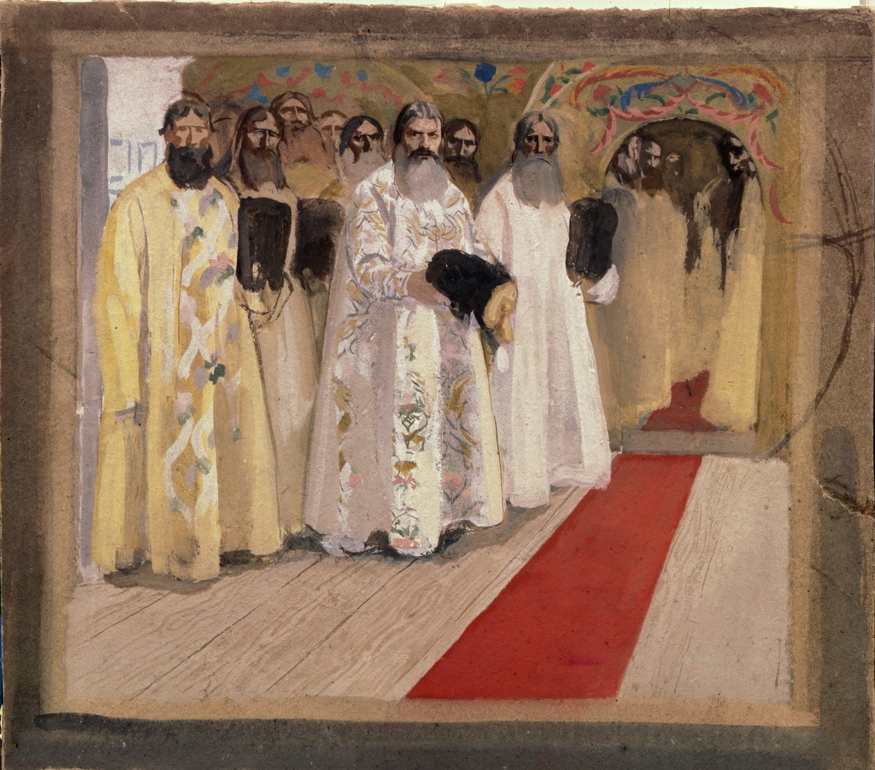 Das Warten auf den Zaren von Andrei Petrovich Ryabushkin