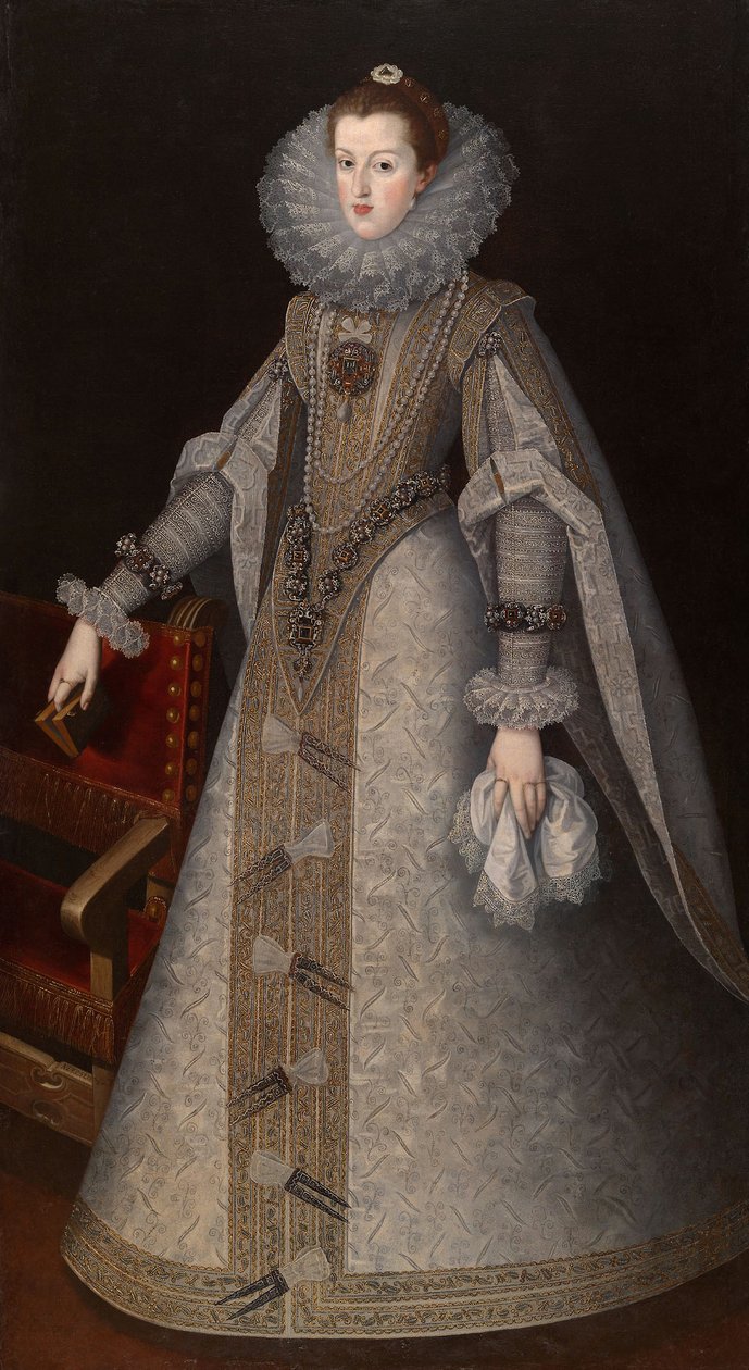 Margarete von Österreich, Königin von Spanien, ca. 1610 von Andres Lopez Polanco