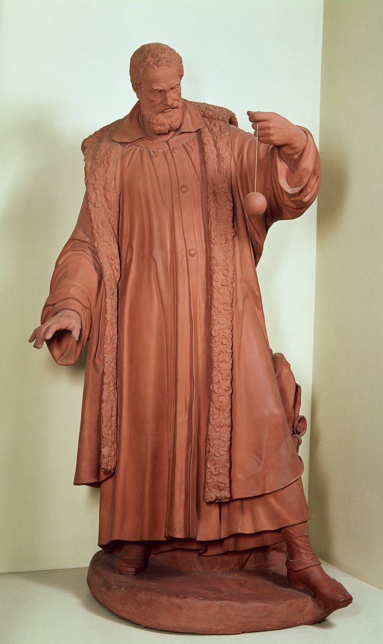 Galileo Galilei (1564-1642) um 1630 von Andreus Boni