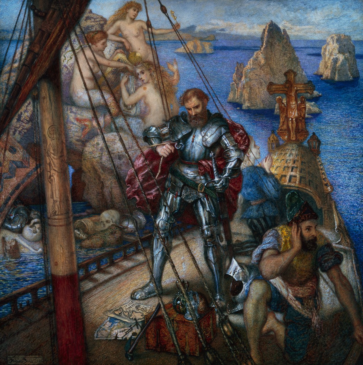Odysseus und die Sirenen von Andrew Benjamin Donaldson