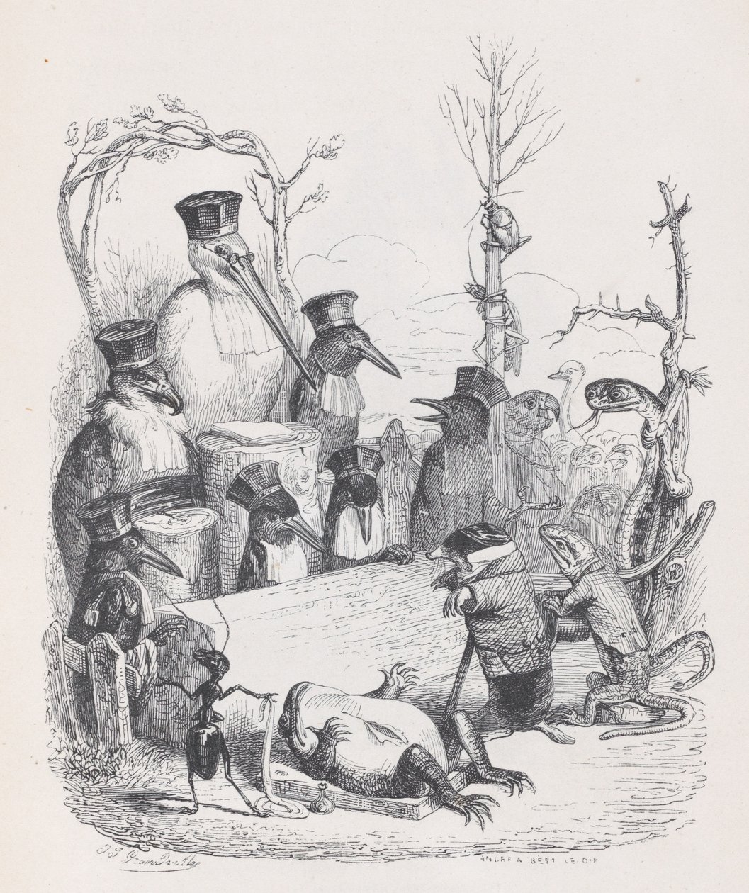 Je weiter wir gehen, desto weniger dringen wir in das schreckliche Geheimnis ein, von dem die Unglücklichen betroffen sind, ca. 1837-47 von Andrew Best Leloir