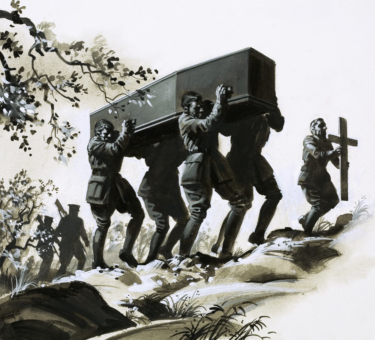 Rupert Brooke, gefeierter Dichter des Ersten Weltkriegs, starb 1915 von Andrew Howat