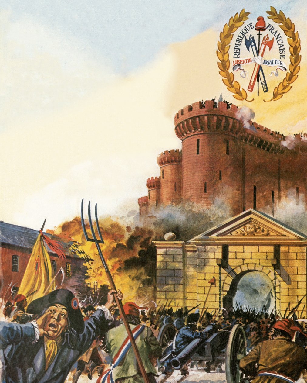 Sturm auf die Bastille von Andrew Howat