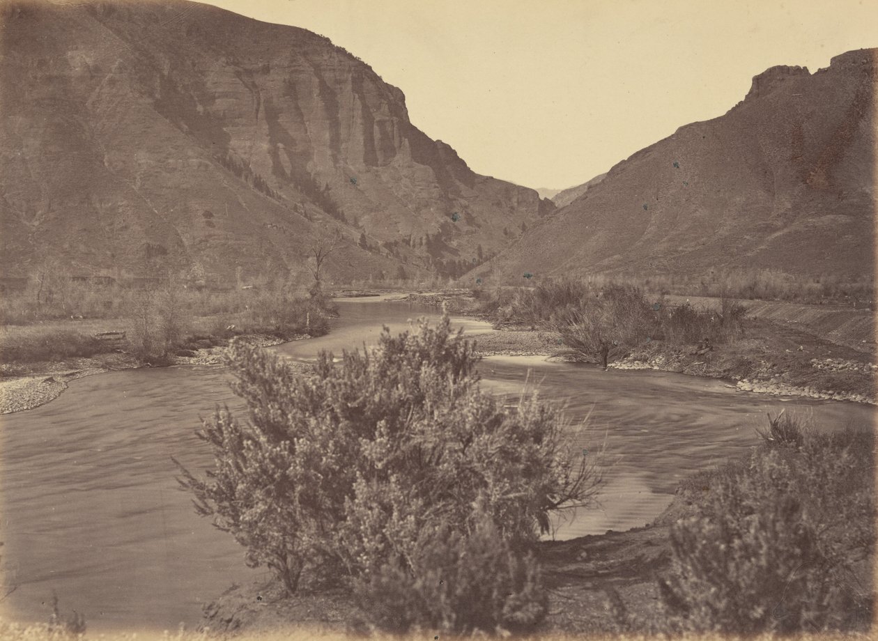Tafel 37. Wilhelmina Pass, von Osten von Andrew Joseph Russell