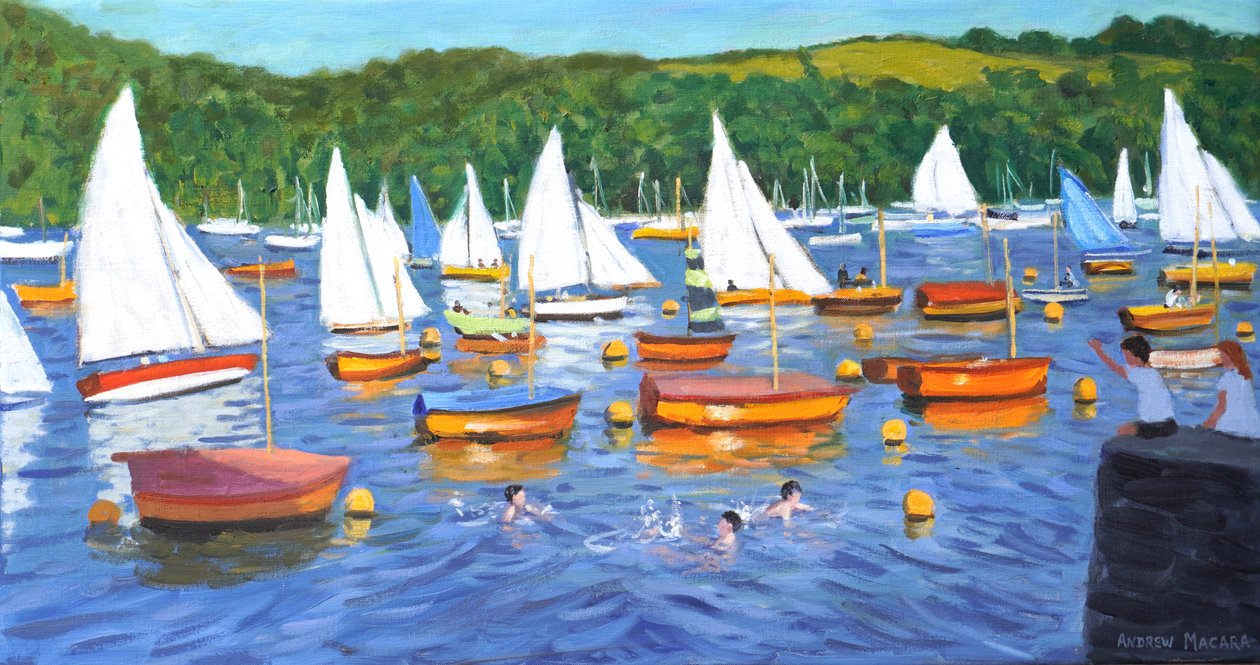Fowey Regatta, 2025 von Andrew Macara