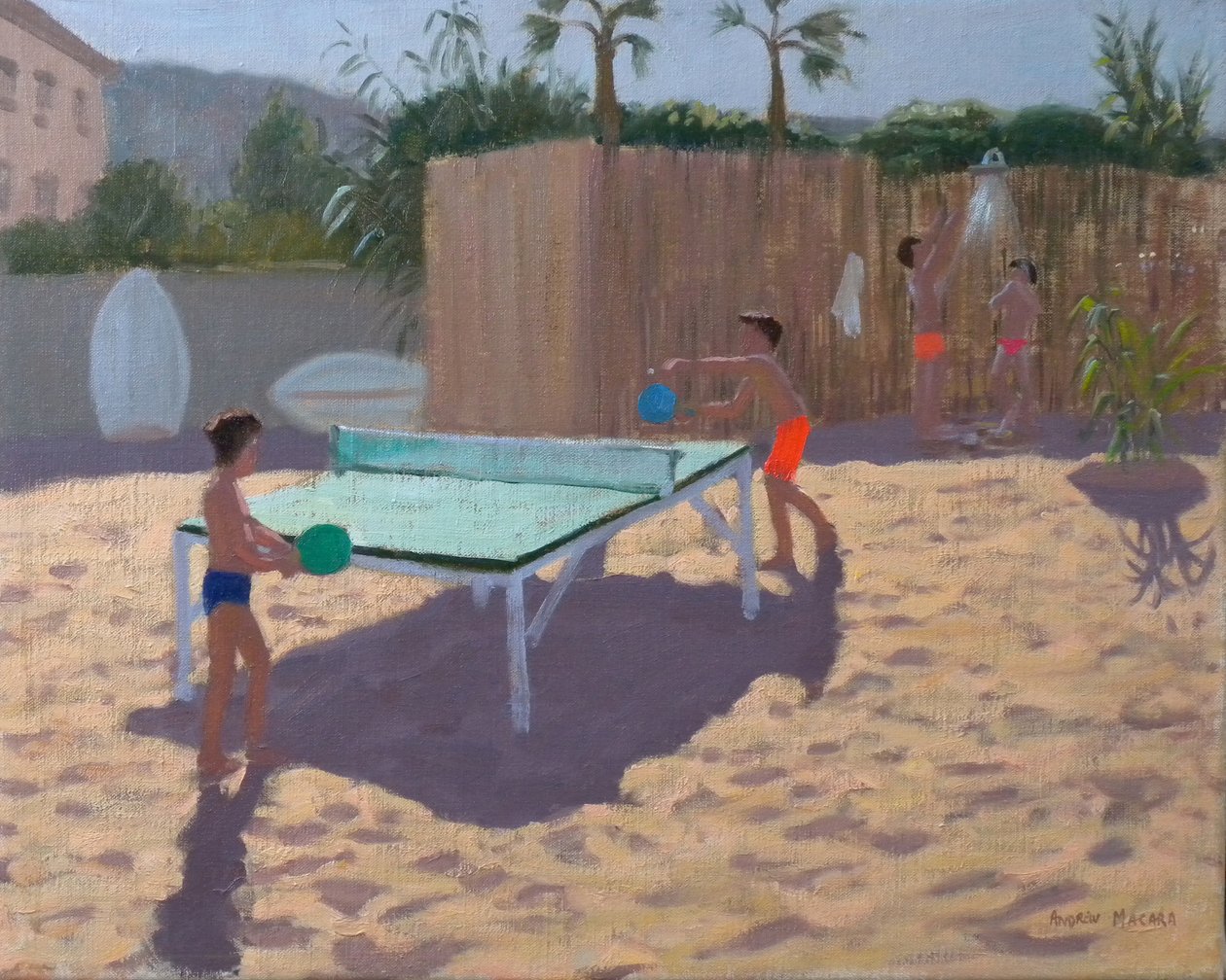 Tischtennis, Südfrankreich von Andrew Macara